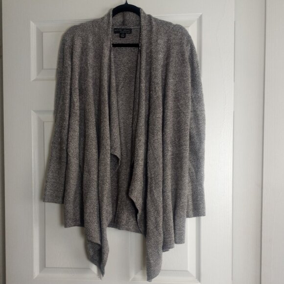 Barefoot Dreams Bamboo Chic Lite Gray Calypso Wrap Cardigan Sweater - Picture 1 of 5